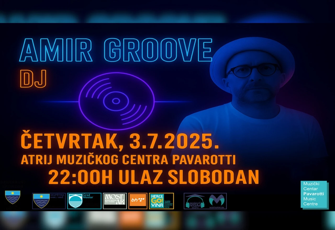 Amir Groove u Pavarottiju: Spoj deep housea i world zvuka u srcu Mostara