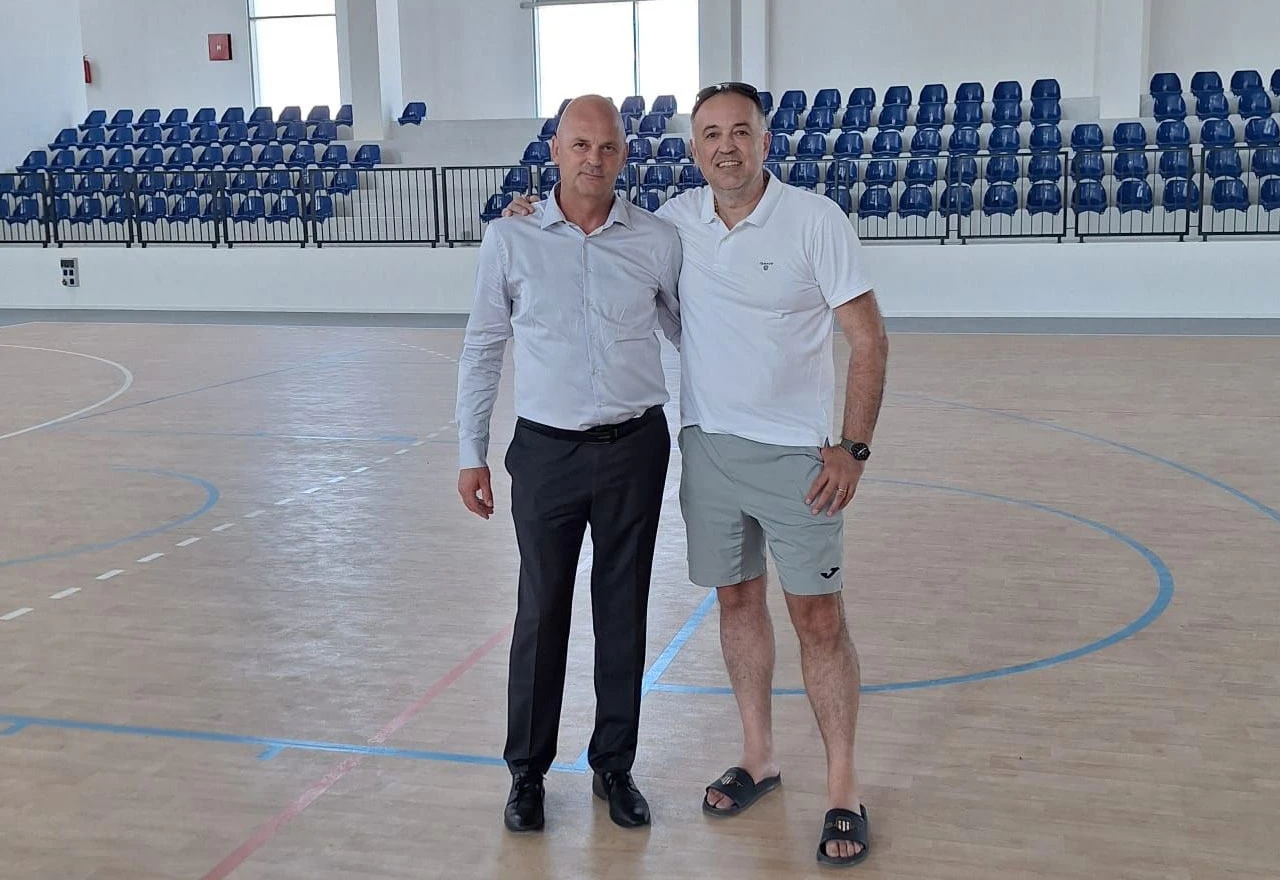 Slavko Goluža posjetio novu Gradsku sportsku dvoranu u Stocu