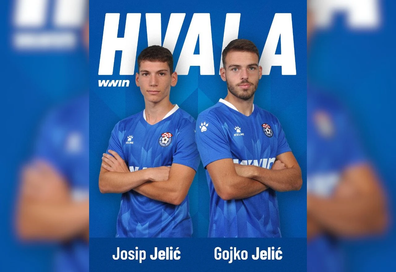 NK Široki Brijeg raskinuo ugovore s braćom Jelić