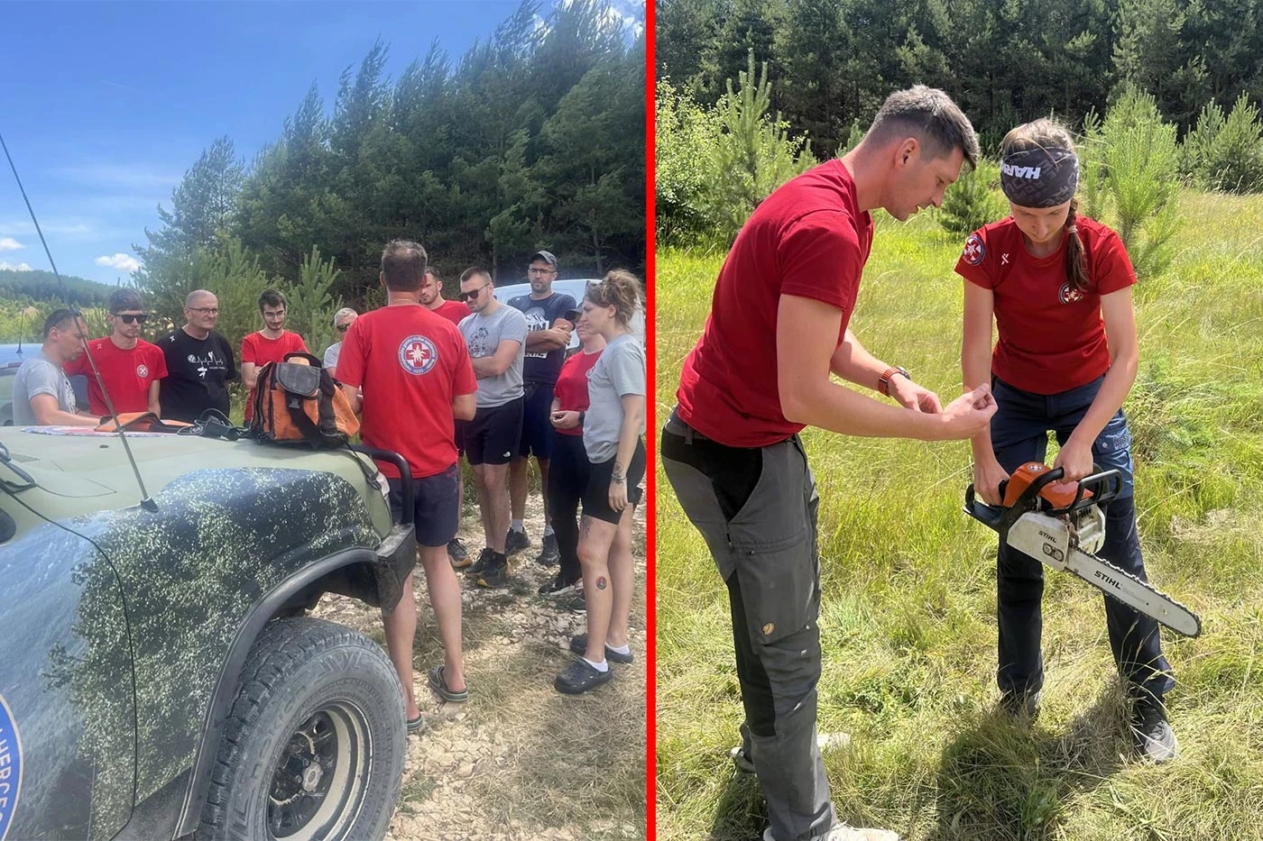 Na Mandeku održana obuka spašavatelja iz Mostara, HBŽ-a i Ljubuškog