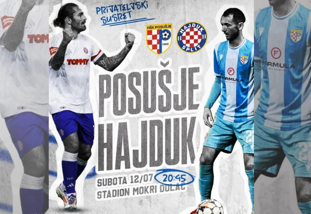 Spektakl u Posušju: Hajduk se vraća na Mokri Dolac nakon 19 godina