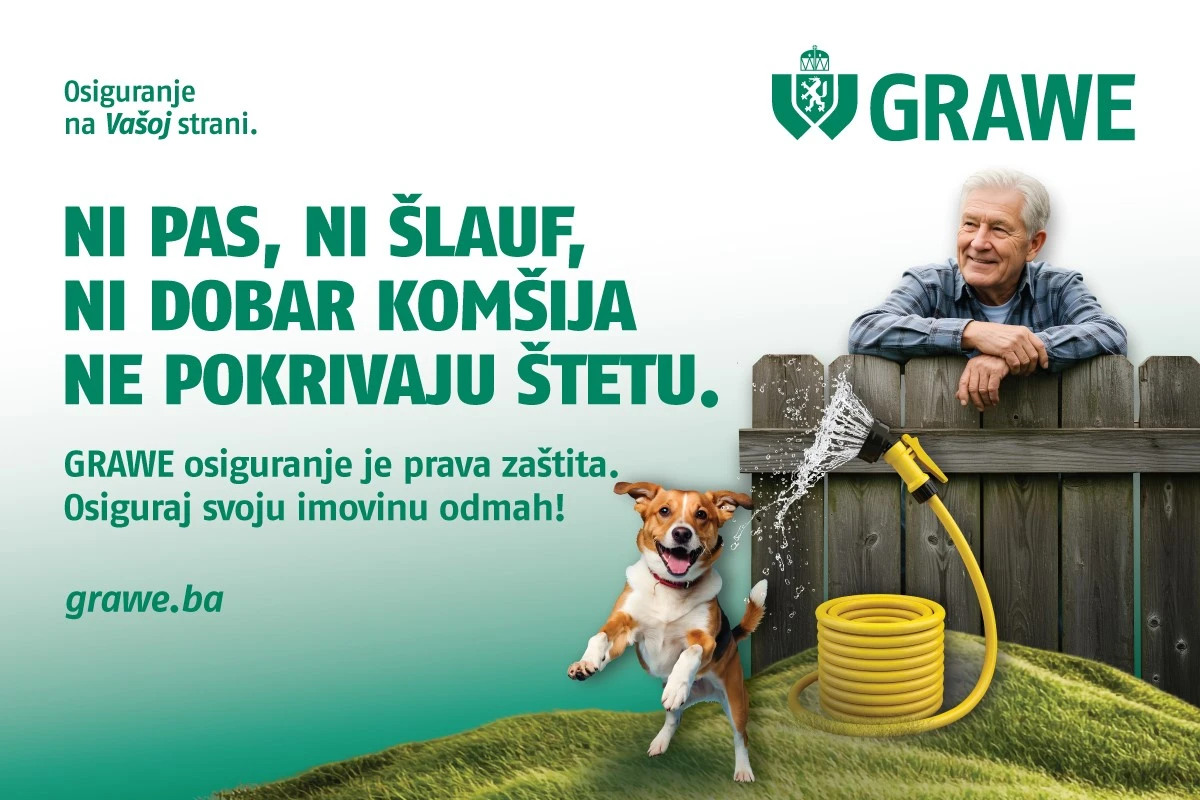 Ni pas, ni šlauf, ni dobar susjed ne pokrivaju štetu. GRAWE osiguranje je prava zaštita