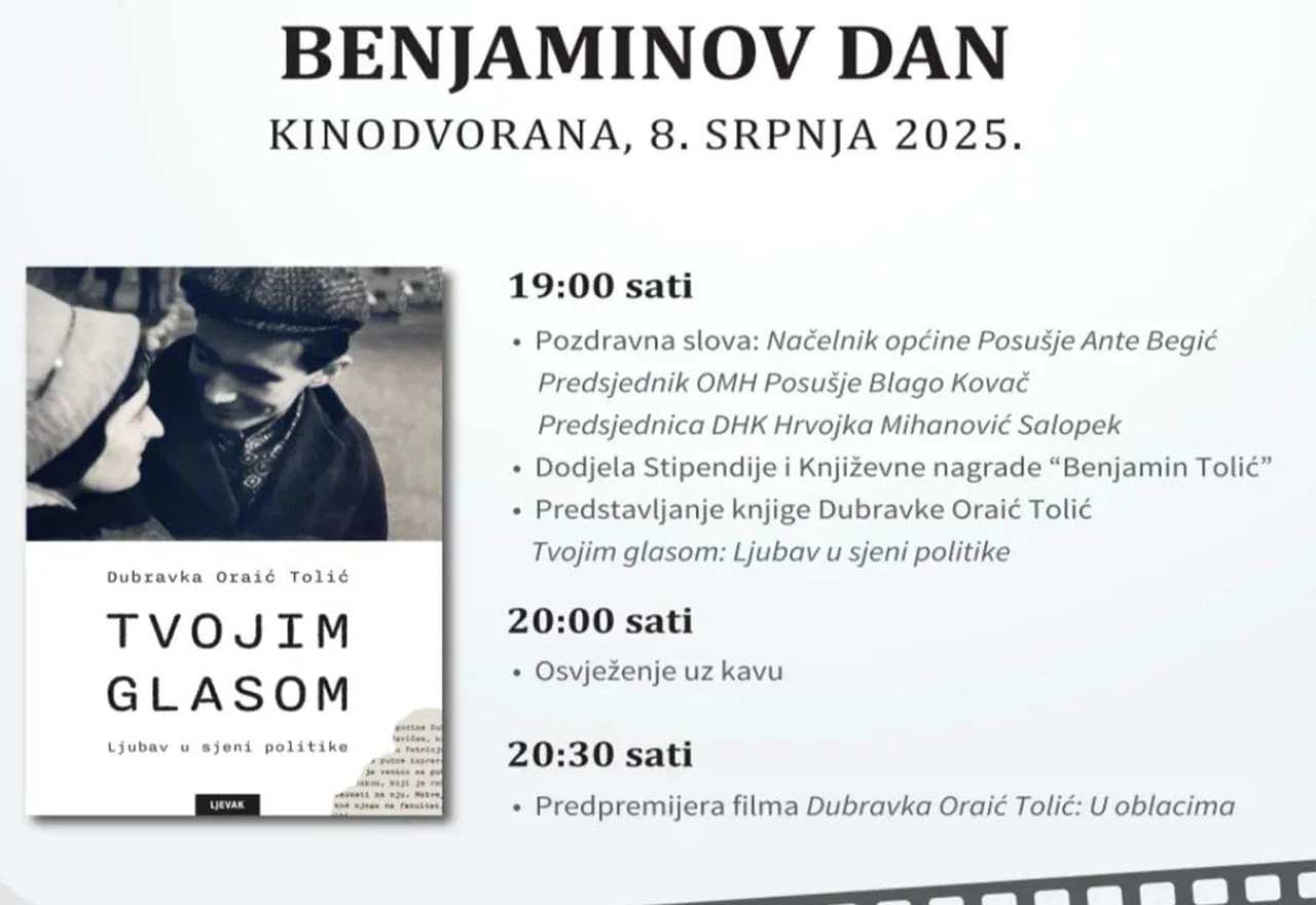Benjaminov dan treći put u Posušju: Književna nagrada i stipendija