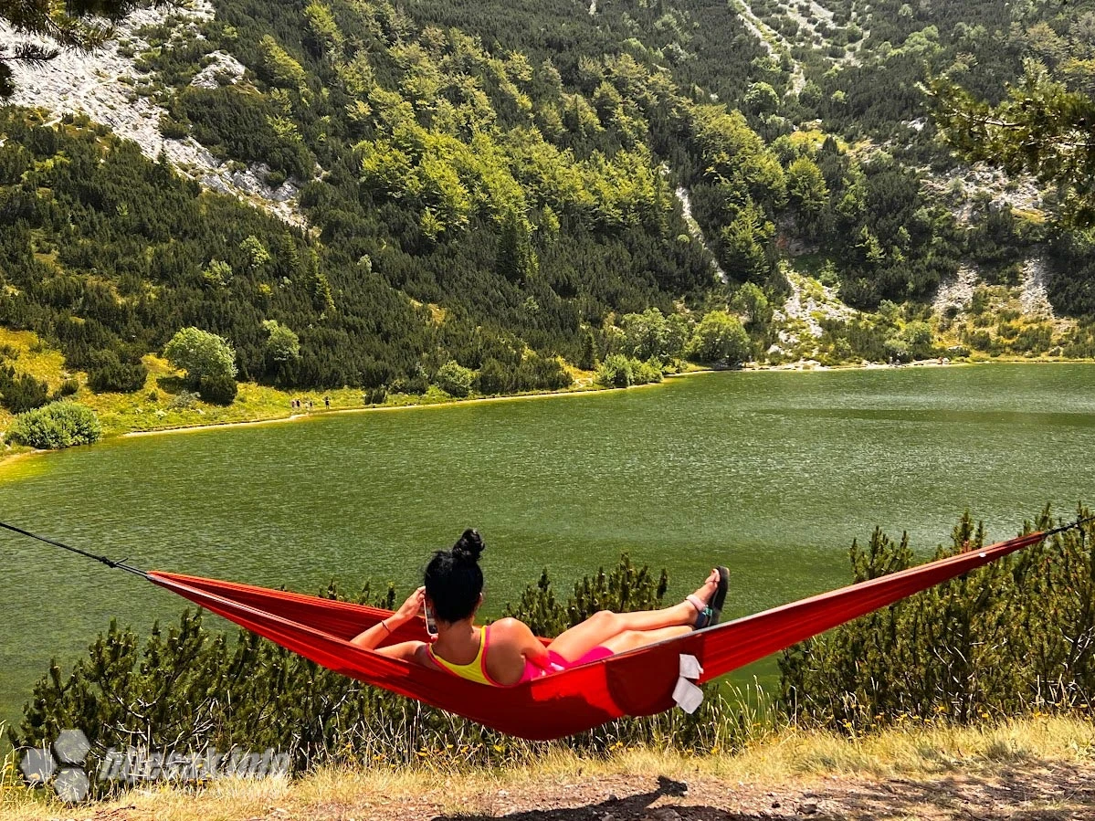 Pogled na Šatorsko jezero
