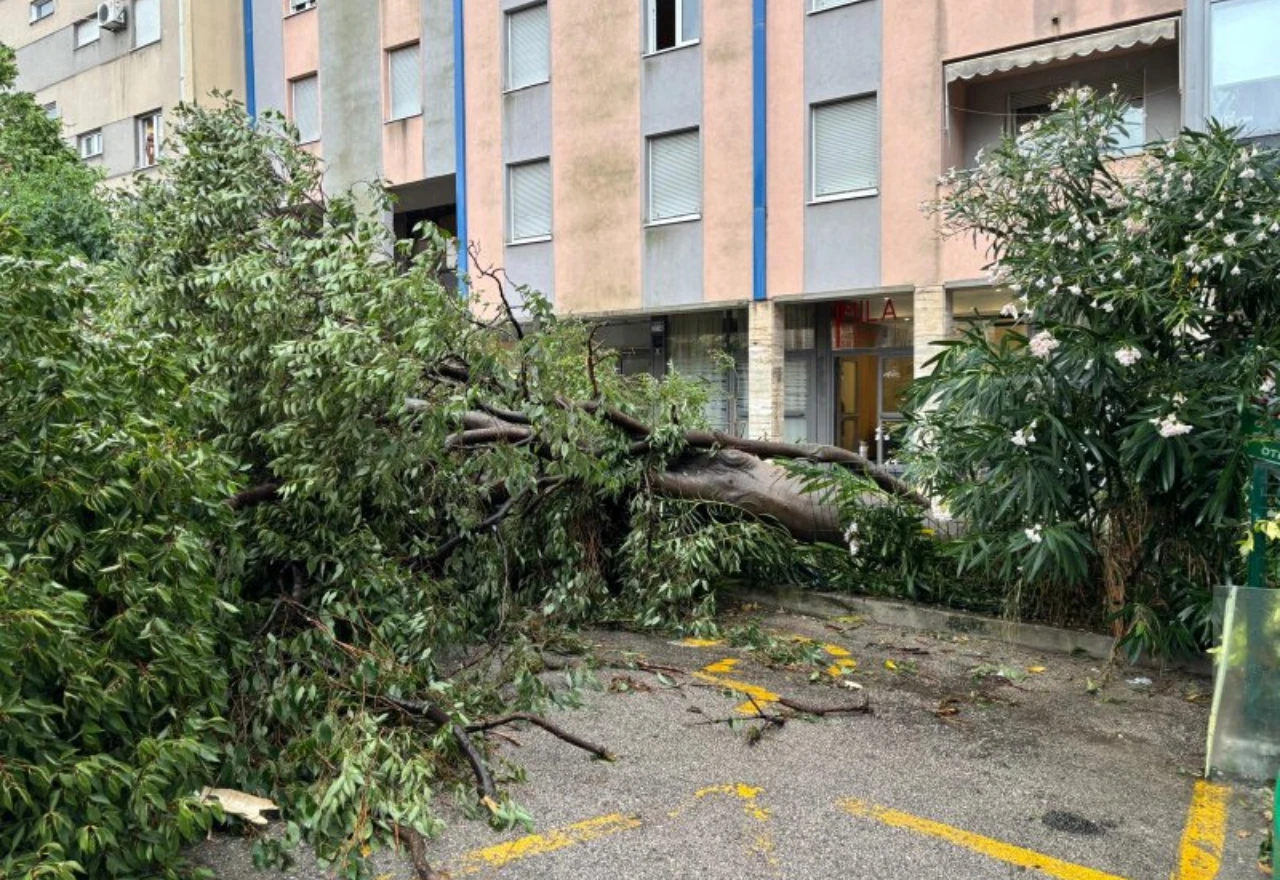 Silovito nevrijeme poharalo Split