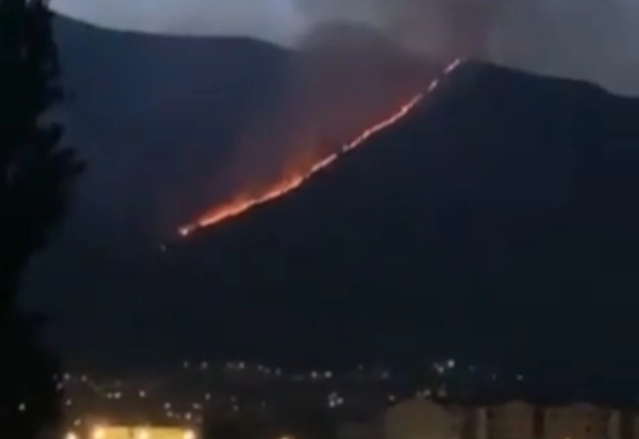 Požar kod Trebinja: Vatra se širi prema kućama, vremenski uvjeti otežavaju situaciju