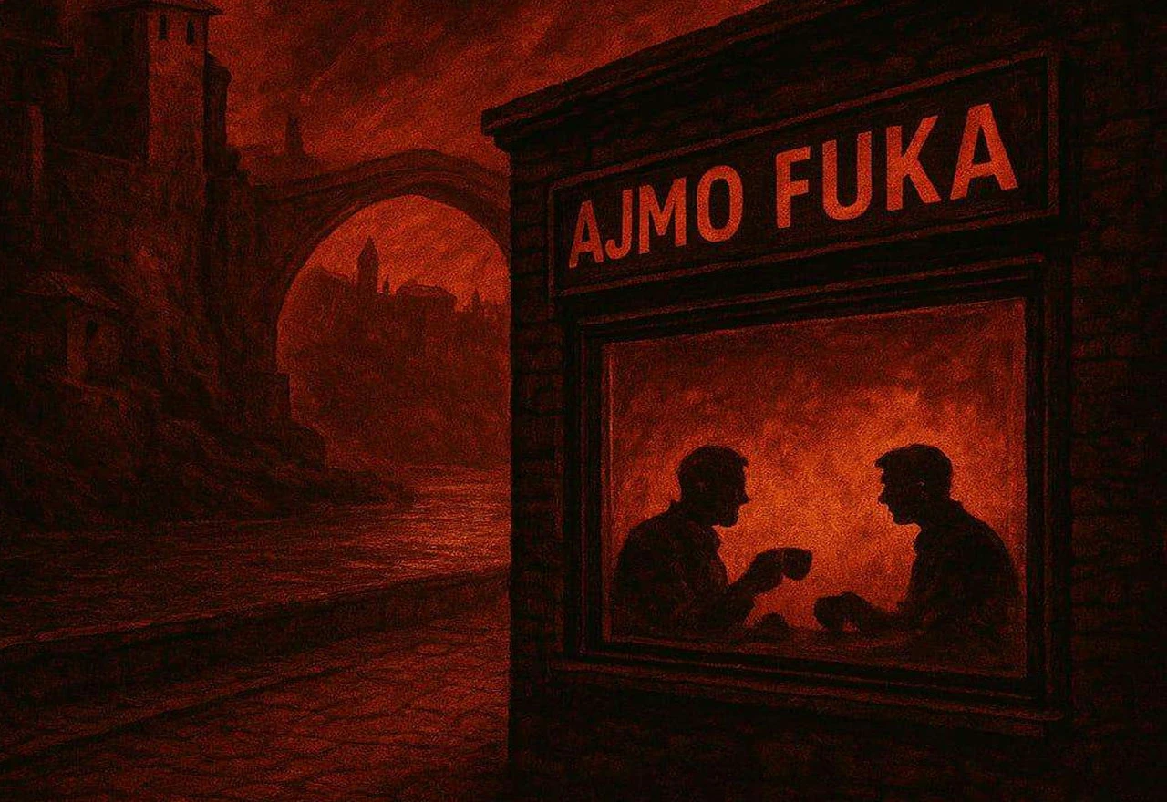 ''Ajmo na fuka'' u izvedbi mladih Mostaraca iz Pub Produkcije