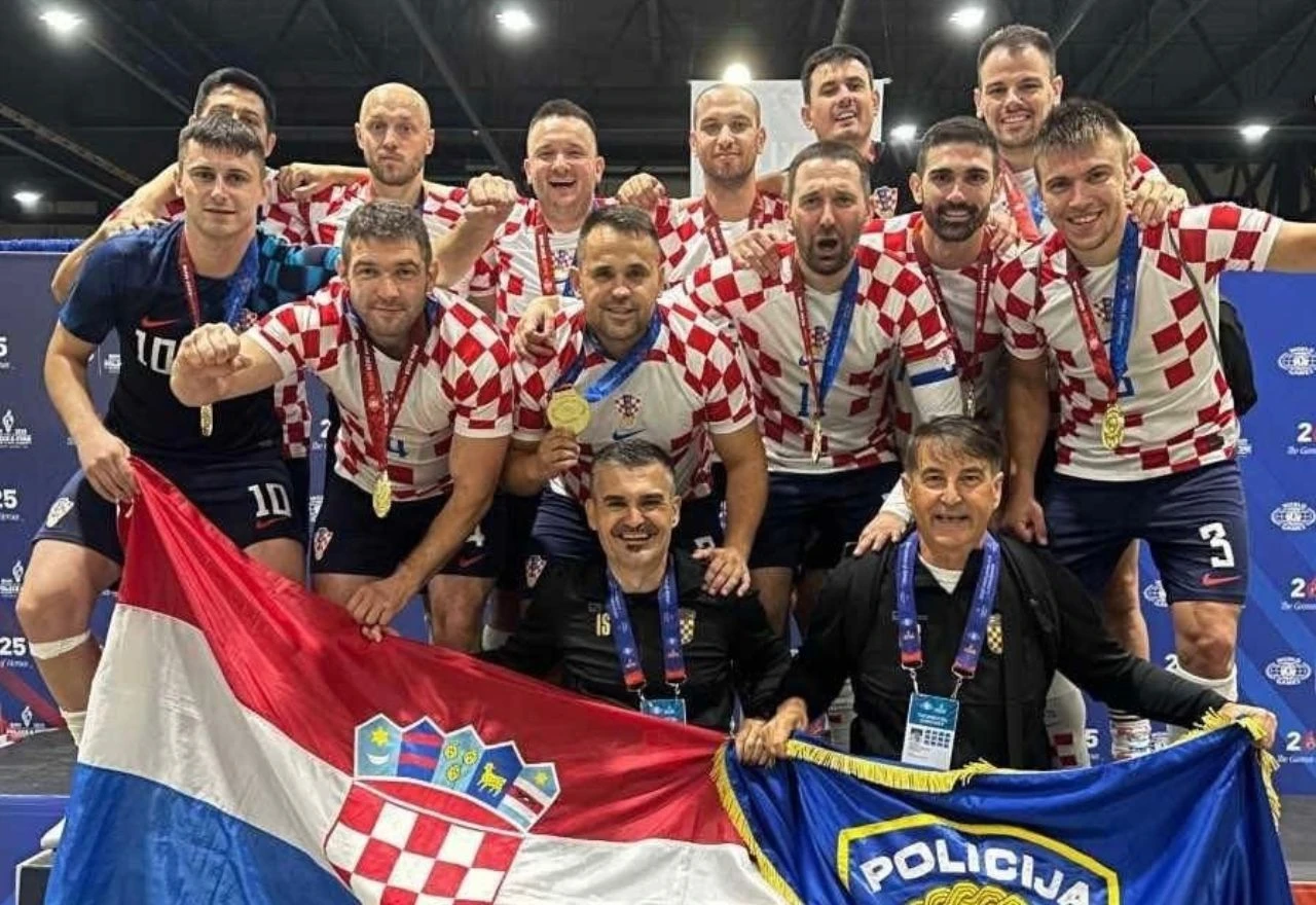 Zlatna medalja za hrvatske policajce na Svjetskim igrama: Važan doprinos dao i Mario Marić iz Stoca