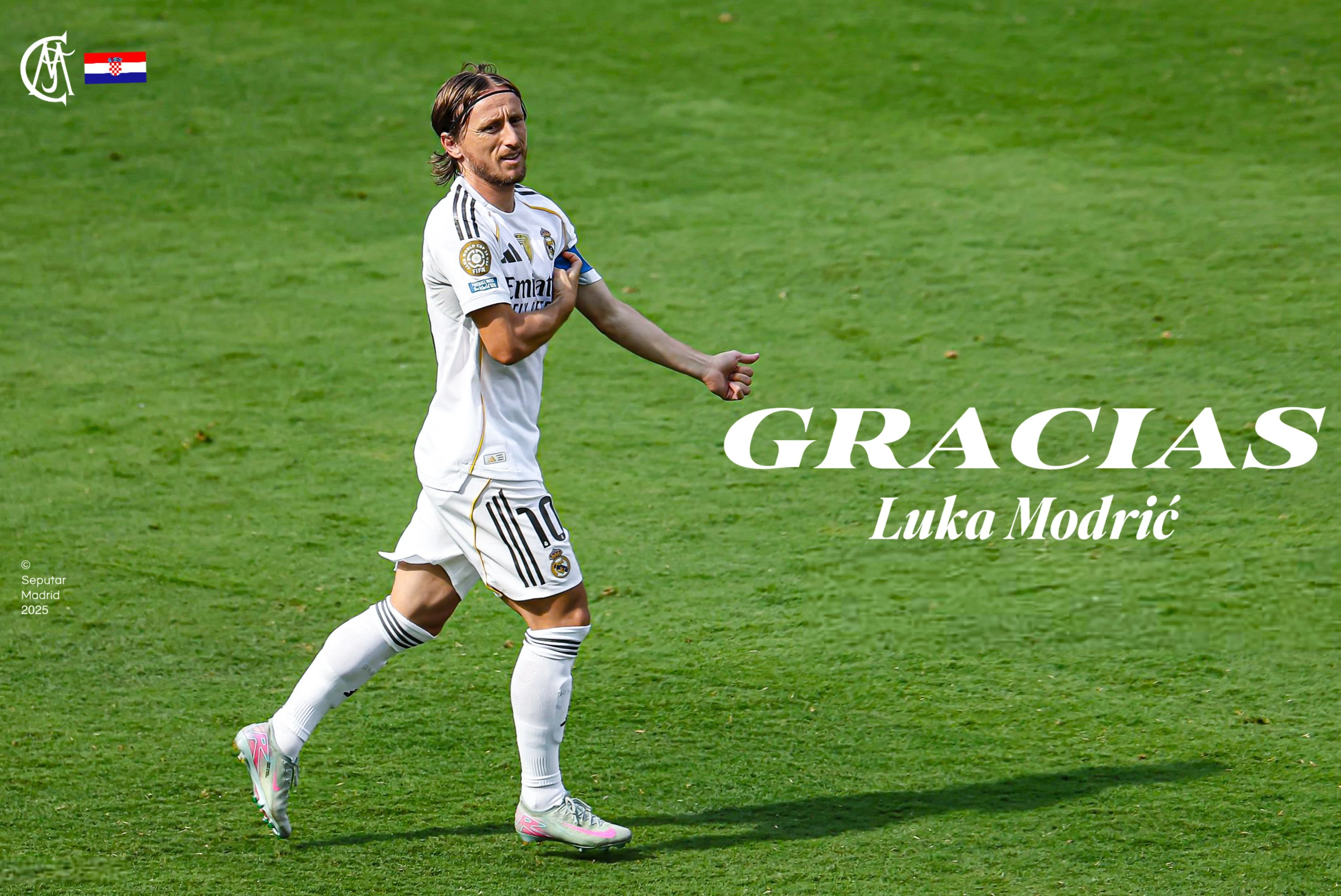 Luka Modrić se oprostio od Reala, navijači i kolege ga slave