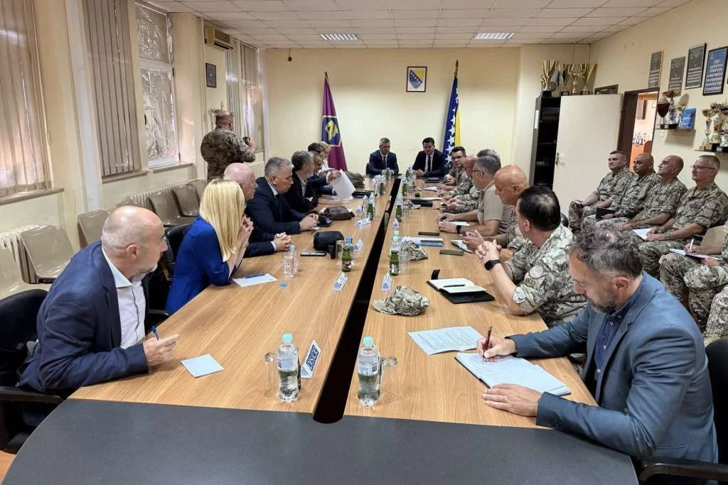 Zajednička komisija za obranu i sigurnost BiH u posjetu jedinicama OS BiH i institucijama u Čapljini i Mostaru