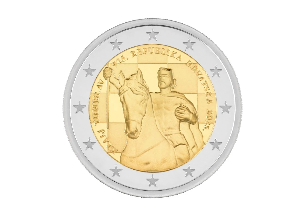 Izdaje se kovanica od 2 eura s motivom kralja Tomislava