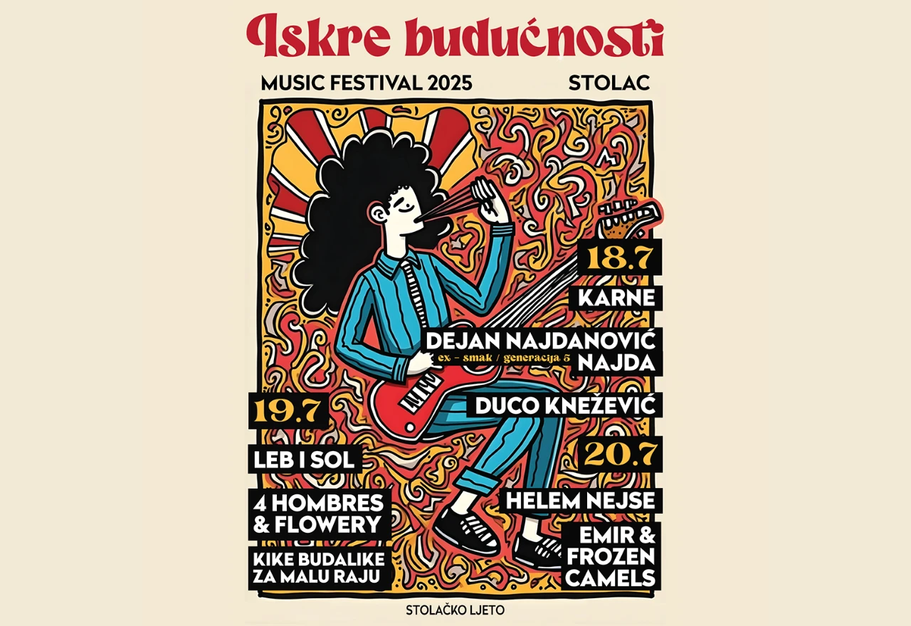 Festival "Iskre budućnosti" opet okuplja najveća imena domaće i regionalne rock scene u Stocu