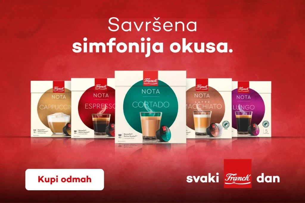 Upoznajte Franck Nota kapsule – vrhunski užitak u jednoj šoljici