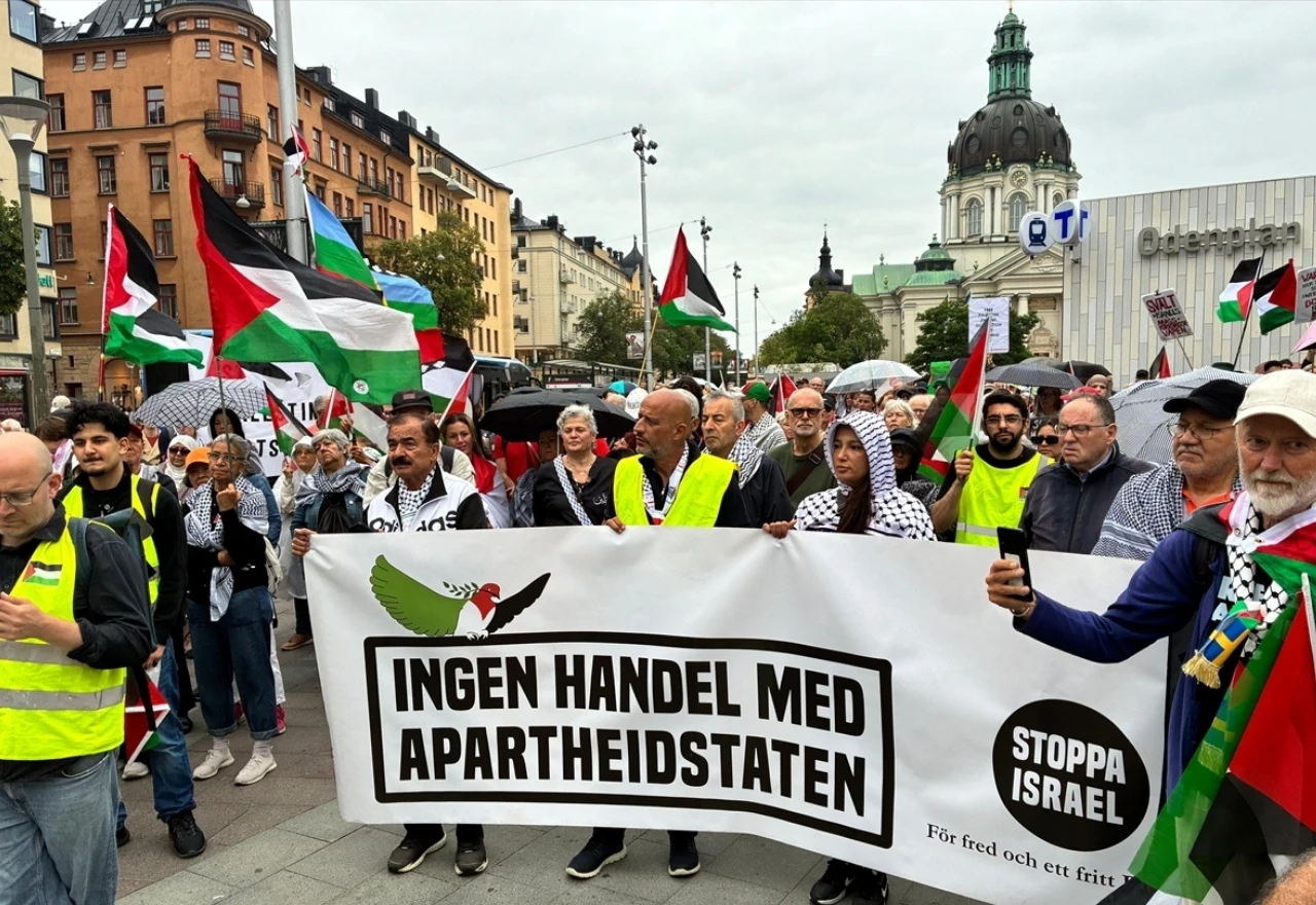 Prosvjedi u Stockholmu: ''Netanyahu, ubojico!''