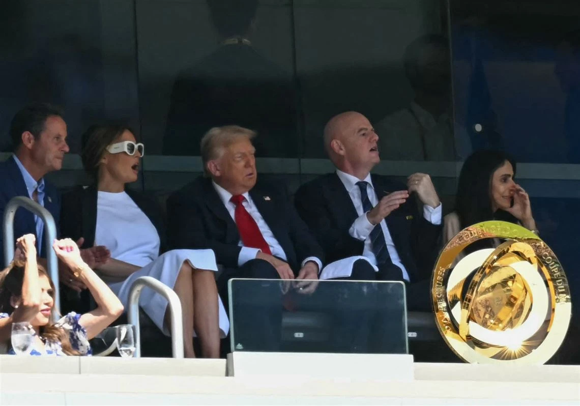Half time show, Donald Trump uživao