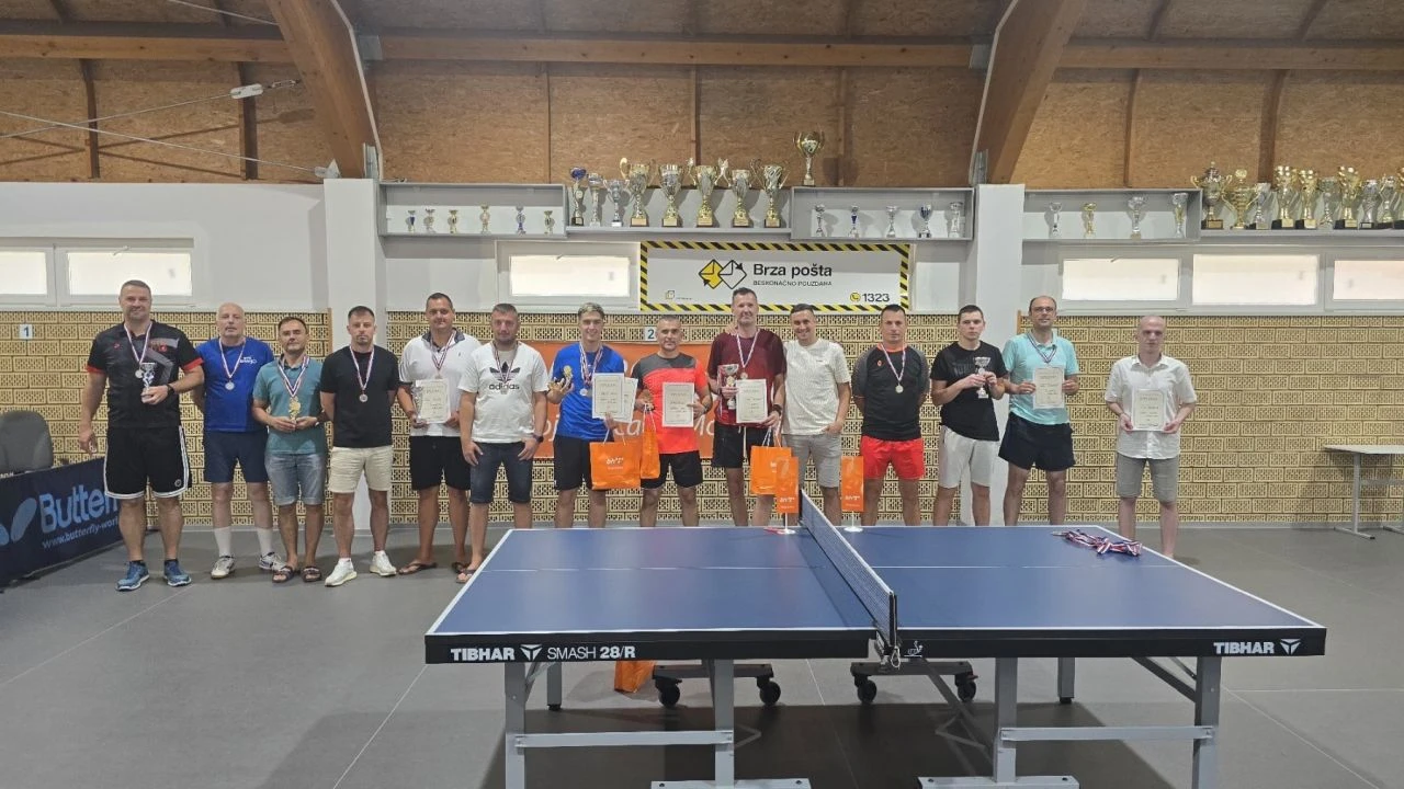 Uspješno završena još jedna Stolnoteniska Liga Rekreativaca Hercegovine 2025 (STLRH 2025)