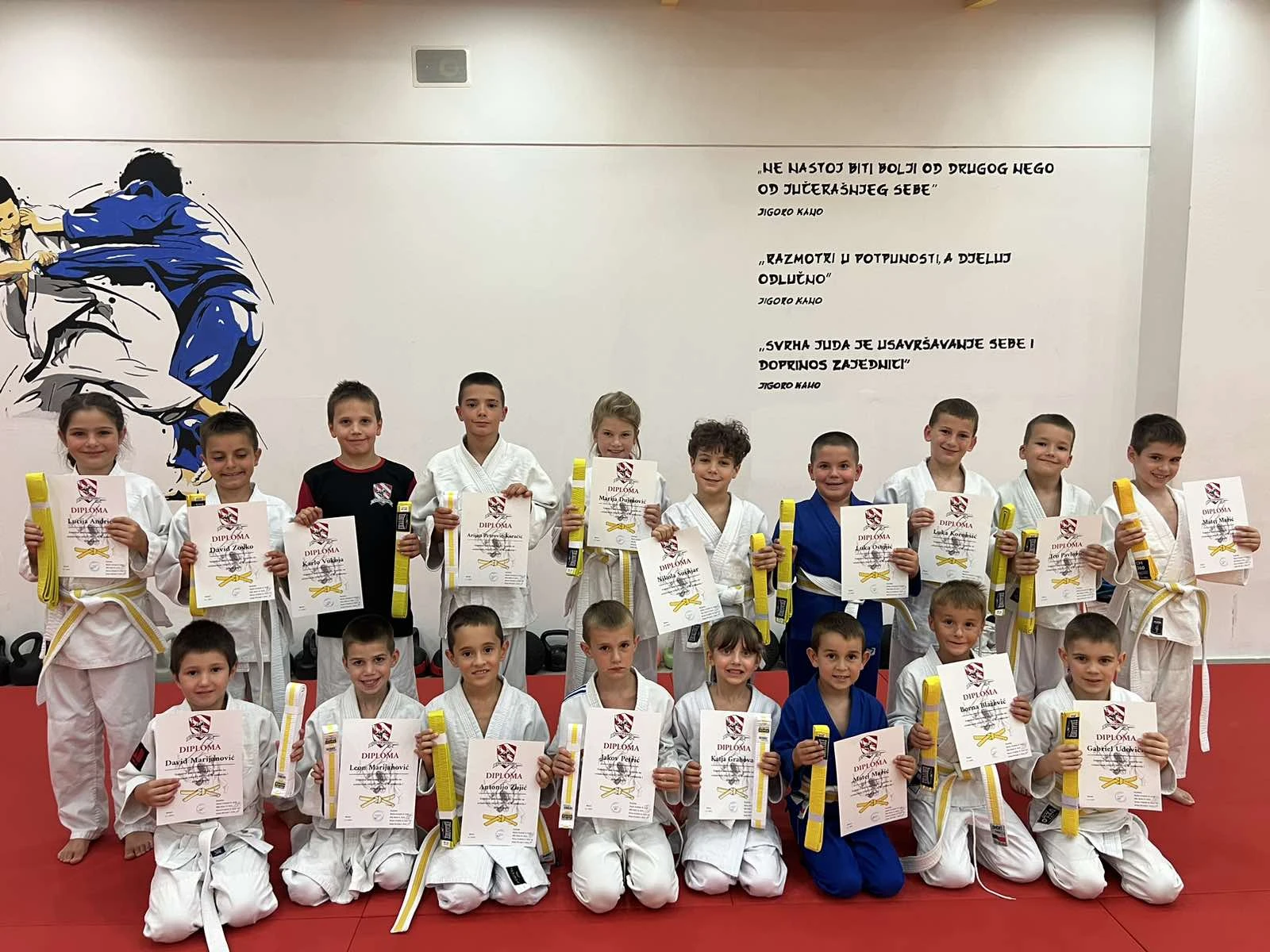 Novi pojasevi u judo klubu Herceg