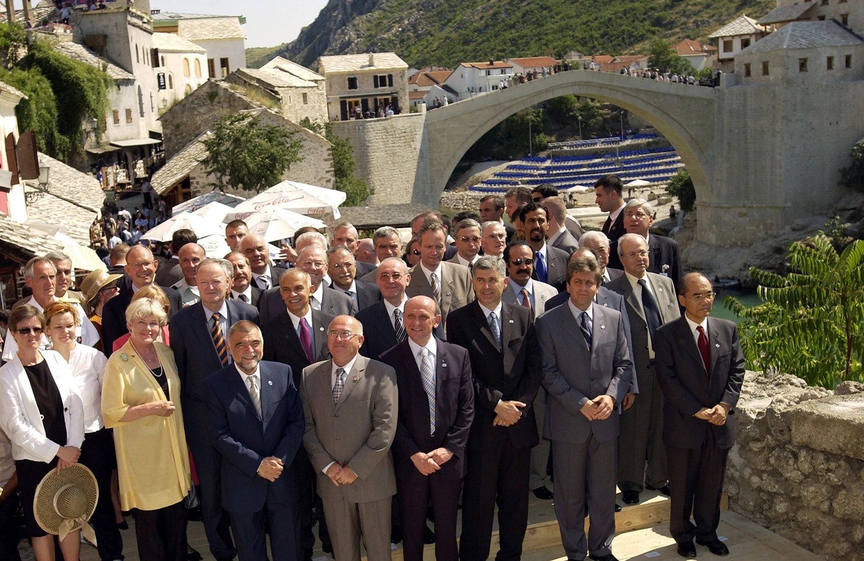 Uzvanici svecanosti otvorenja Starog mosta 2024. godine