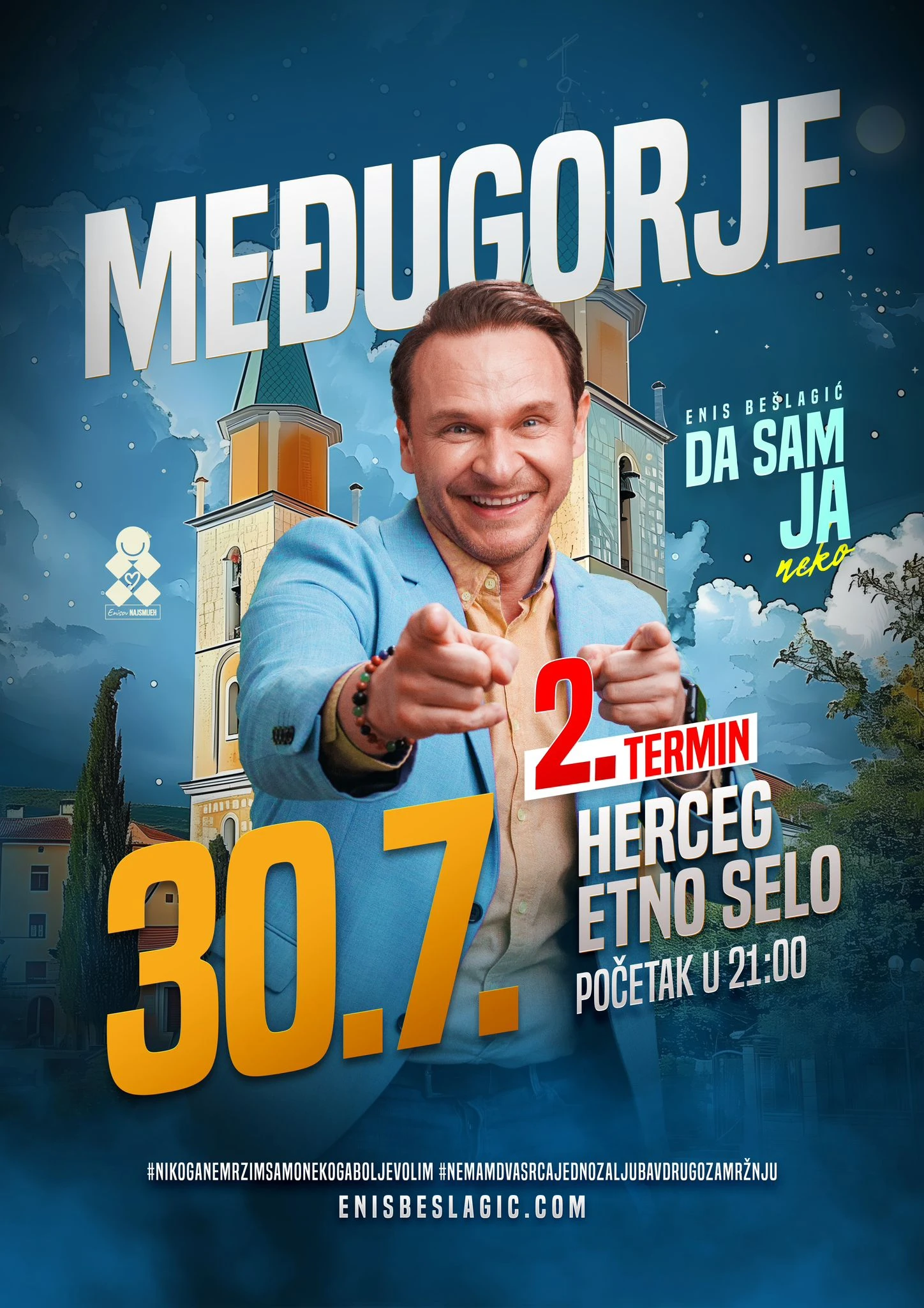 Enis Bešlagić ponovno u Hercegovini s hit predstavom