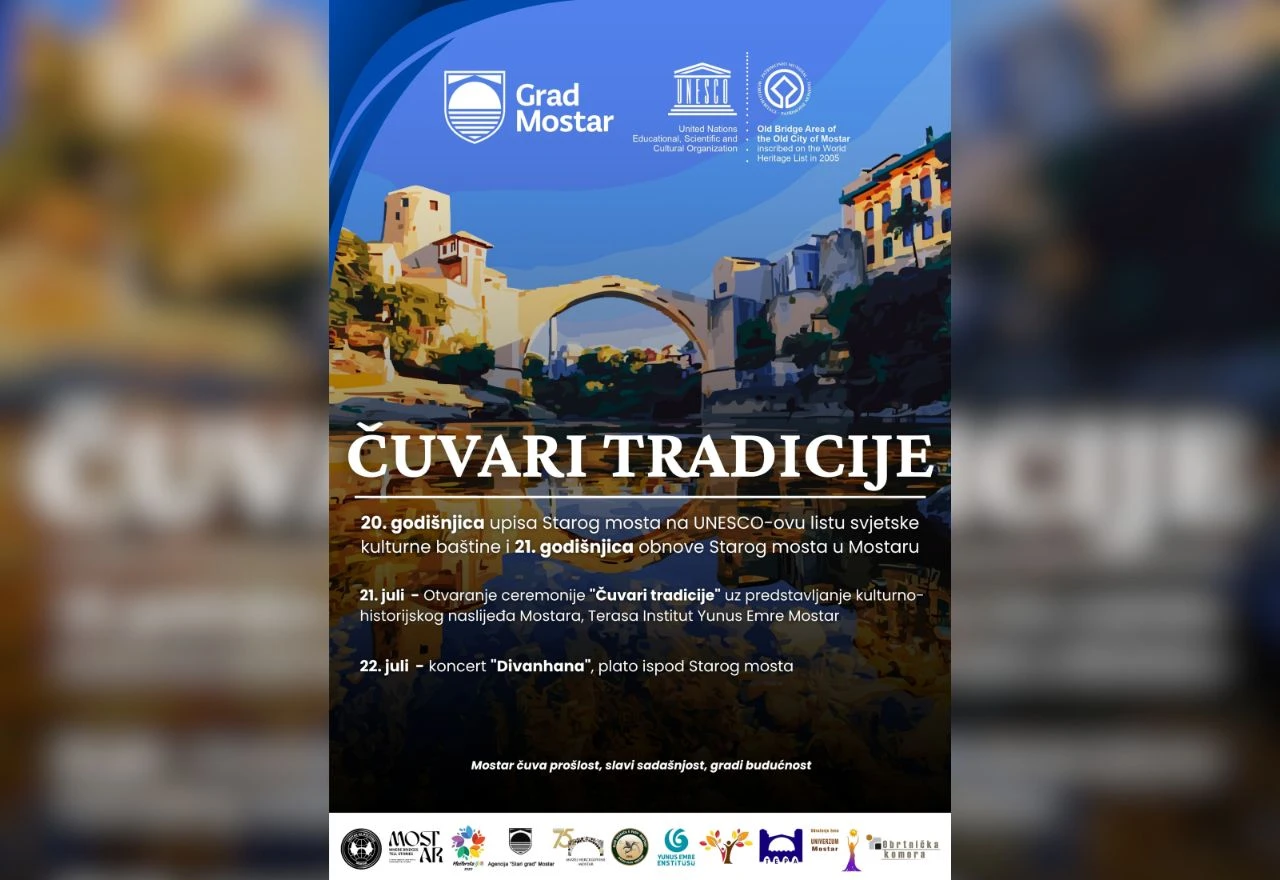 Prva večer ''Čuvara tradicije'' u Mostaru posvećena kulturnom naslijeđu