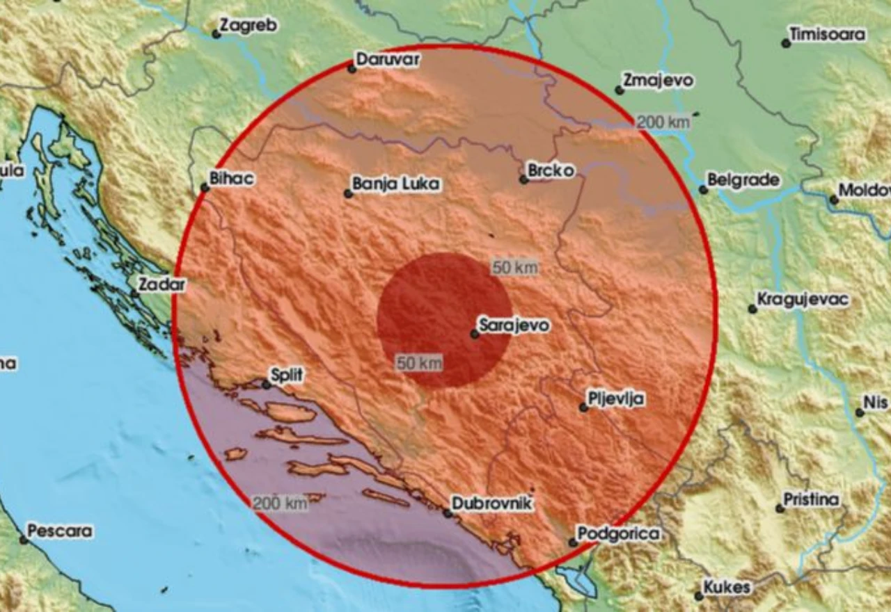 Zemljotres magnitude 2,7 u Zenici