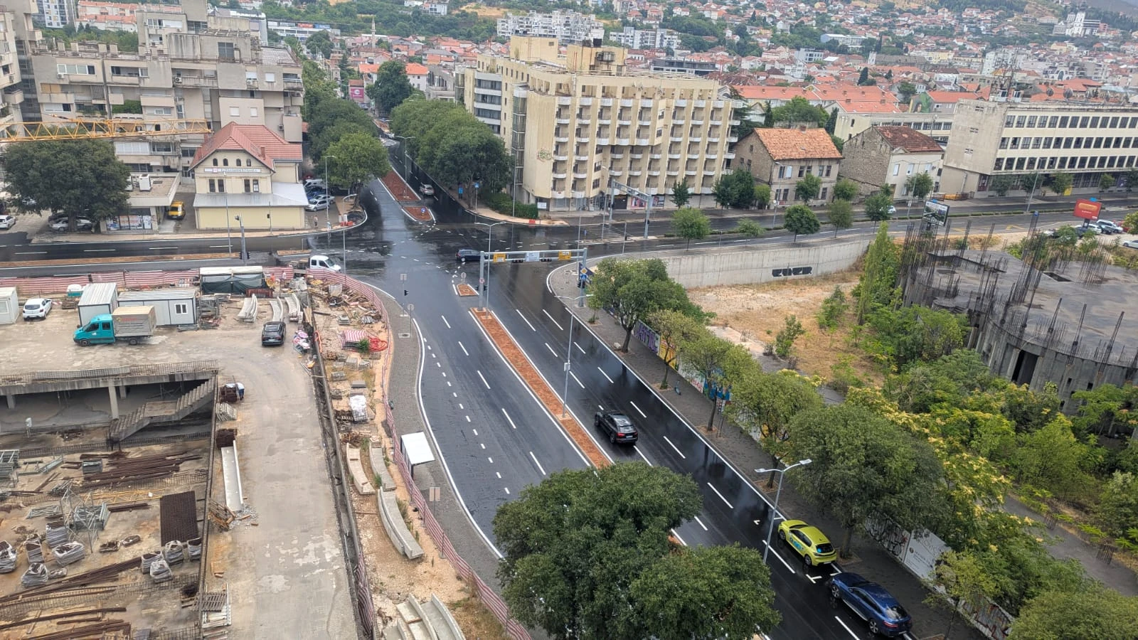 FOTO | Završeni radovi na raskrižju kod hotela Ero