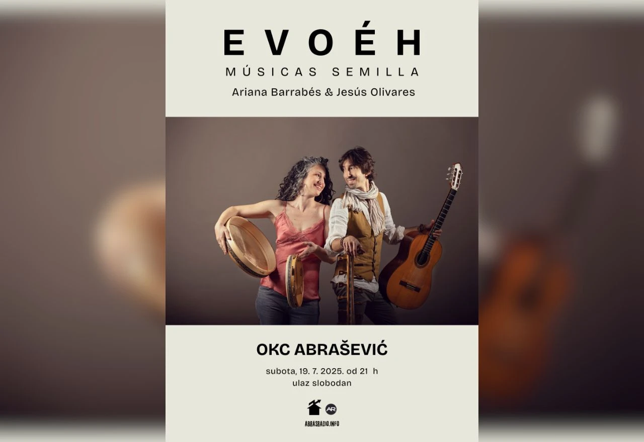 Duo Evoèh u Mostaru: Mediteranski zvuci u Abraševiću
