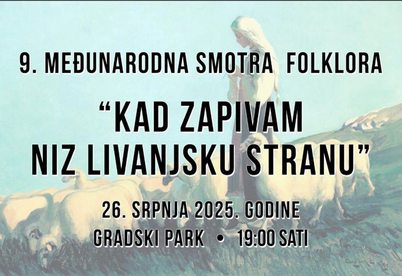 Narodno veselje u Livnu: Smotra folklora okuplja čuvare tradicije
