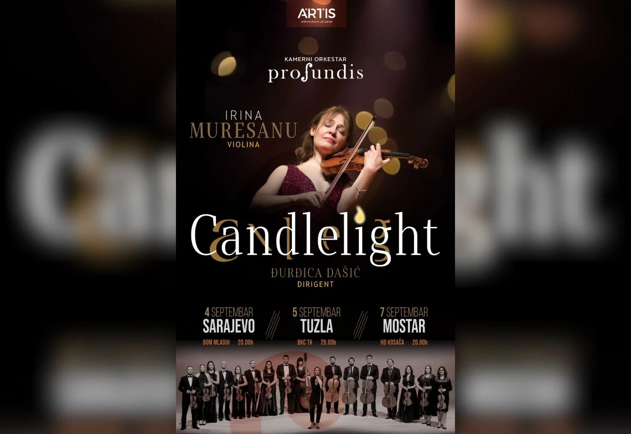 Candlelight koncert u Mostaru: Profundis donosi čaroliju klasične glazbe