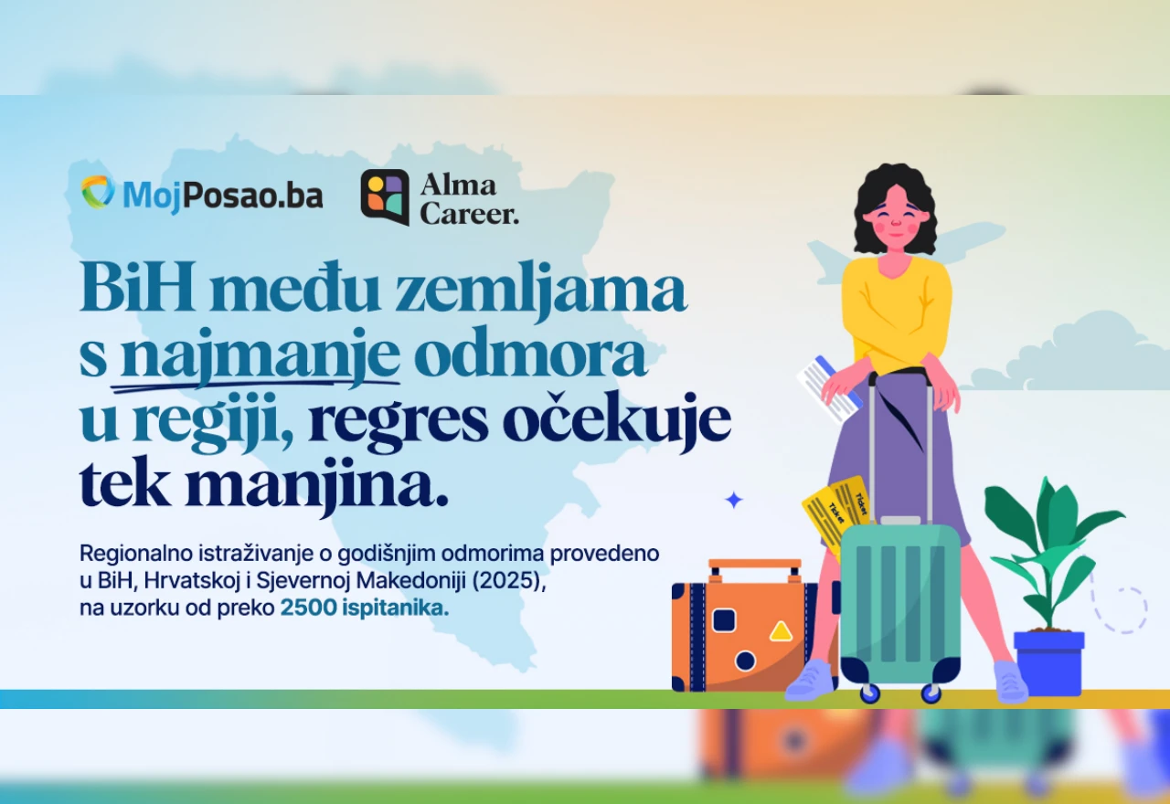 BiH među zemljama s najmanje godišnjeg odmora u regiji