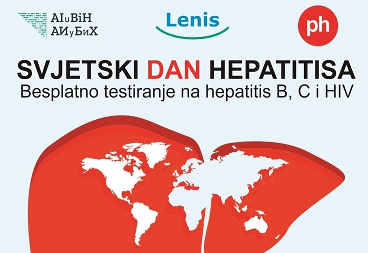 Svjetski dan hepatitisa: Testirajte se besplatno u Mostaru i drugim gradovima