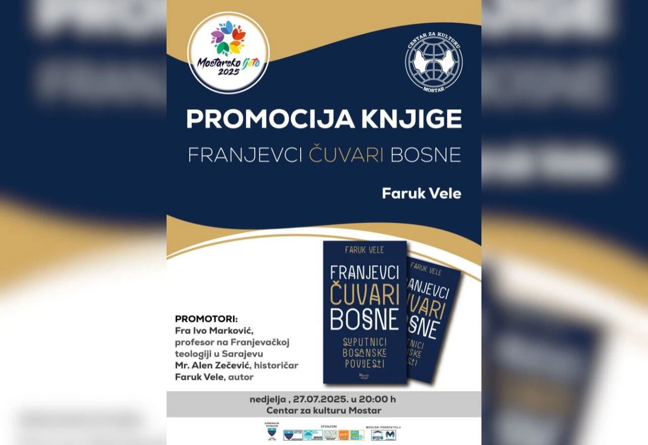 Promocija knjige ''Franjevci – Čuvari Bosne'' u Mostaru
