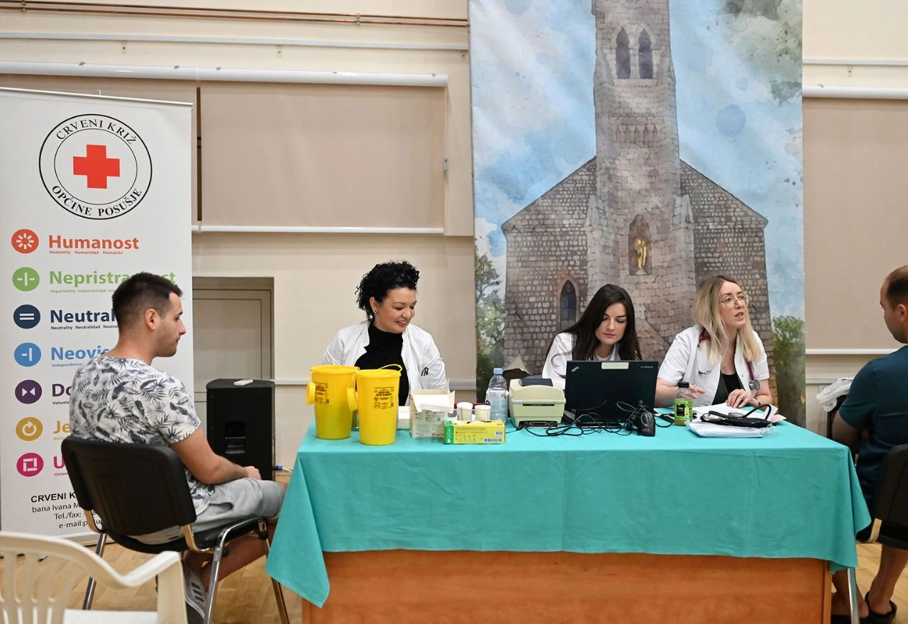 Posušje darovalo 47 doza krvi u jubilarnoj 30. akciji u ŽZH