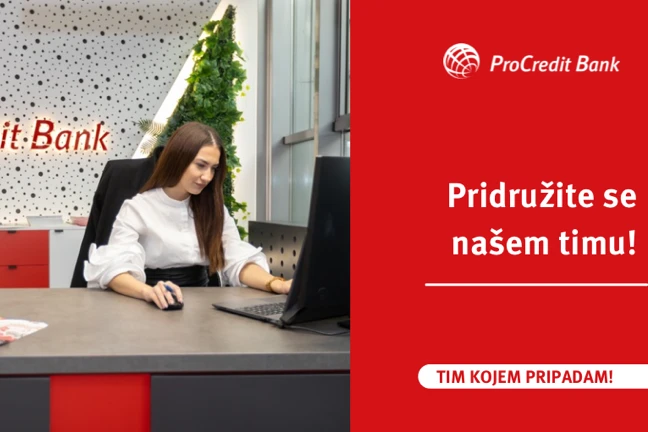 ProCredit Bank zapošljava u Mostaru