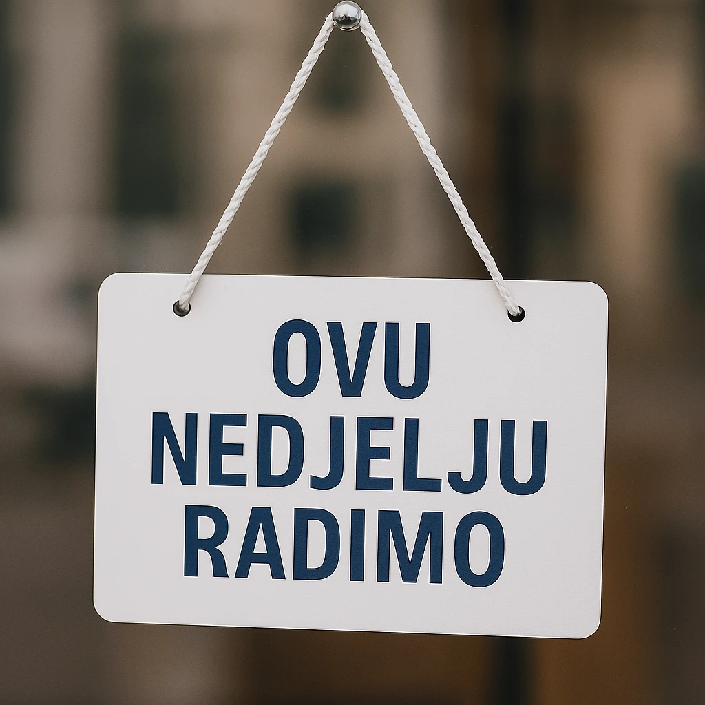 Od rujna radne nedjelje za pojedine trgovce