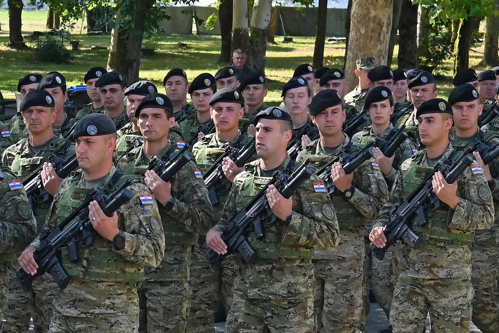 VIDEO | Hrvatska vojska se priprema za svečani vojni mimohod 2025.