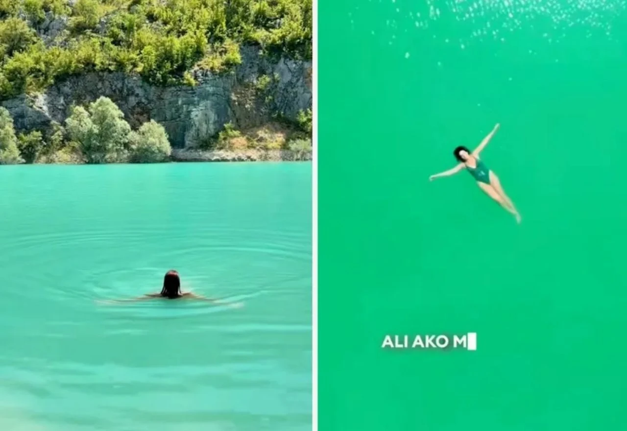 Ovo jezero kod Stoca izgleda nestvarno: "Kao da gledaš kroz Instagram filter"