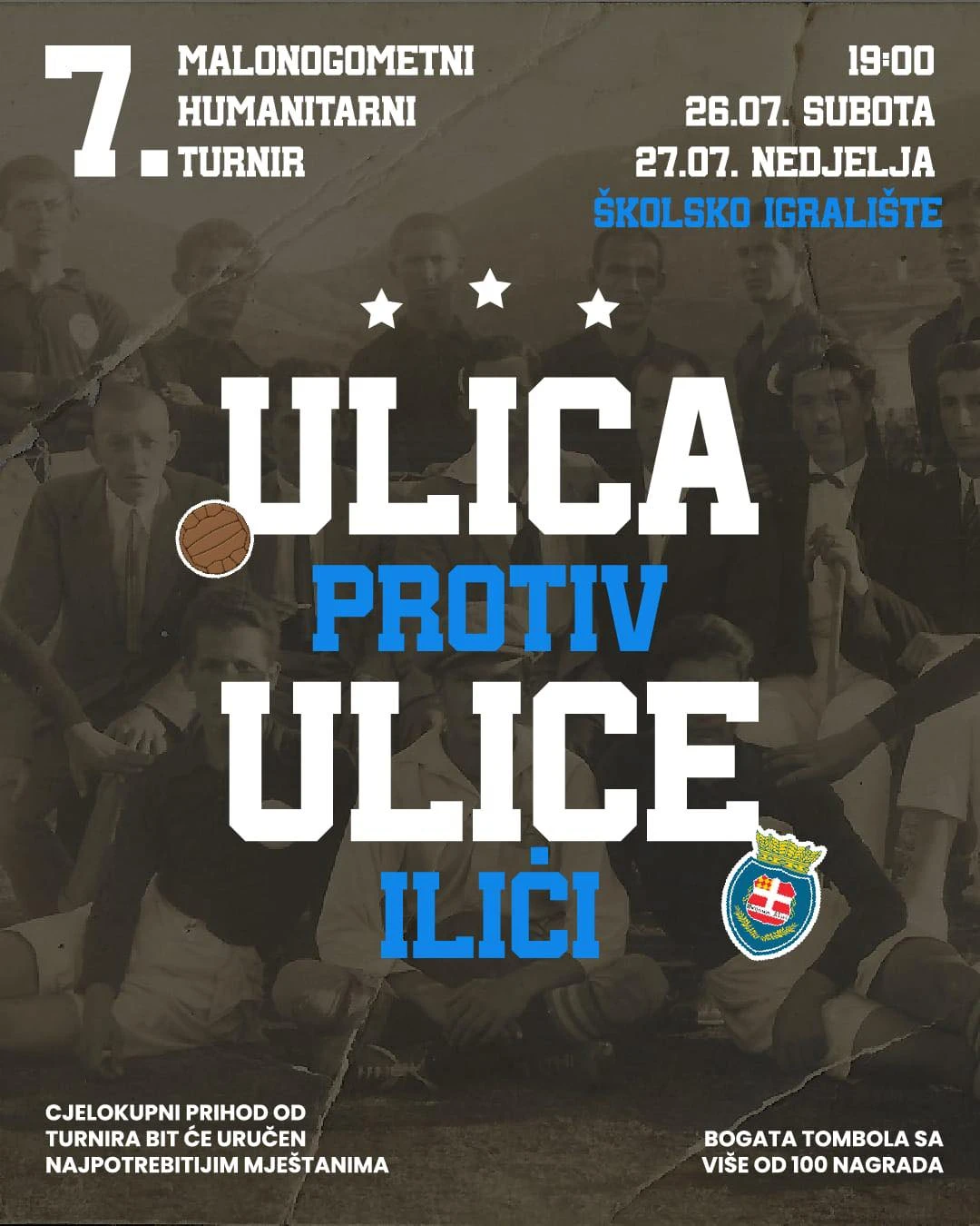 Sutra počinje ''Ulica protiv ulice'' u Ilićima