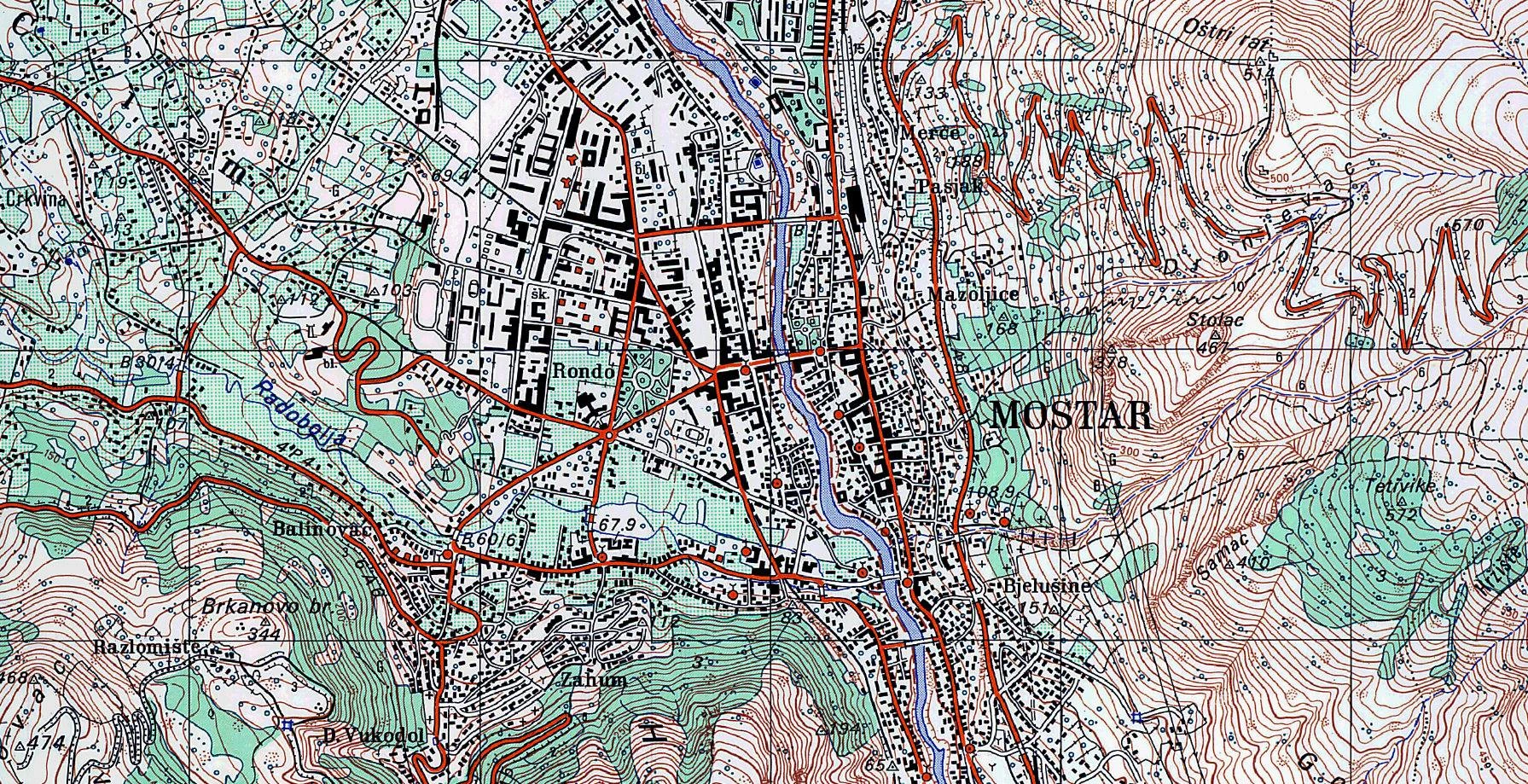 Prostorni plan Mostara: Dokument prošlosti, pitanje budućnosti