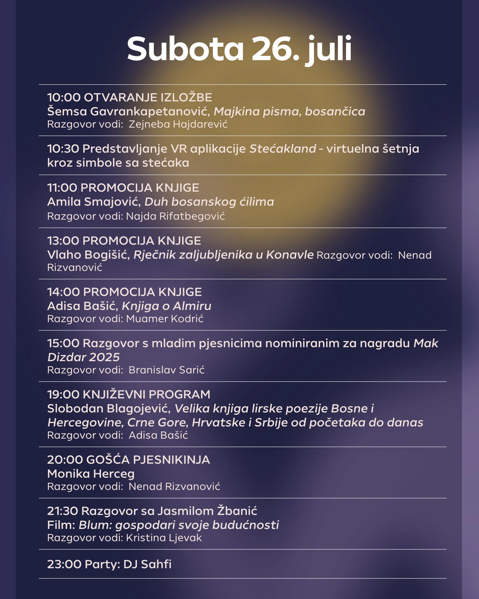 Drugi dan festivala