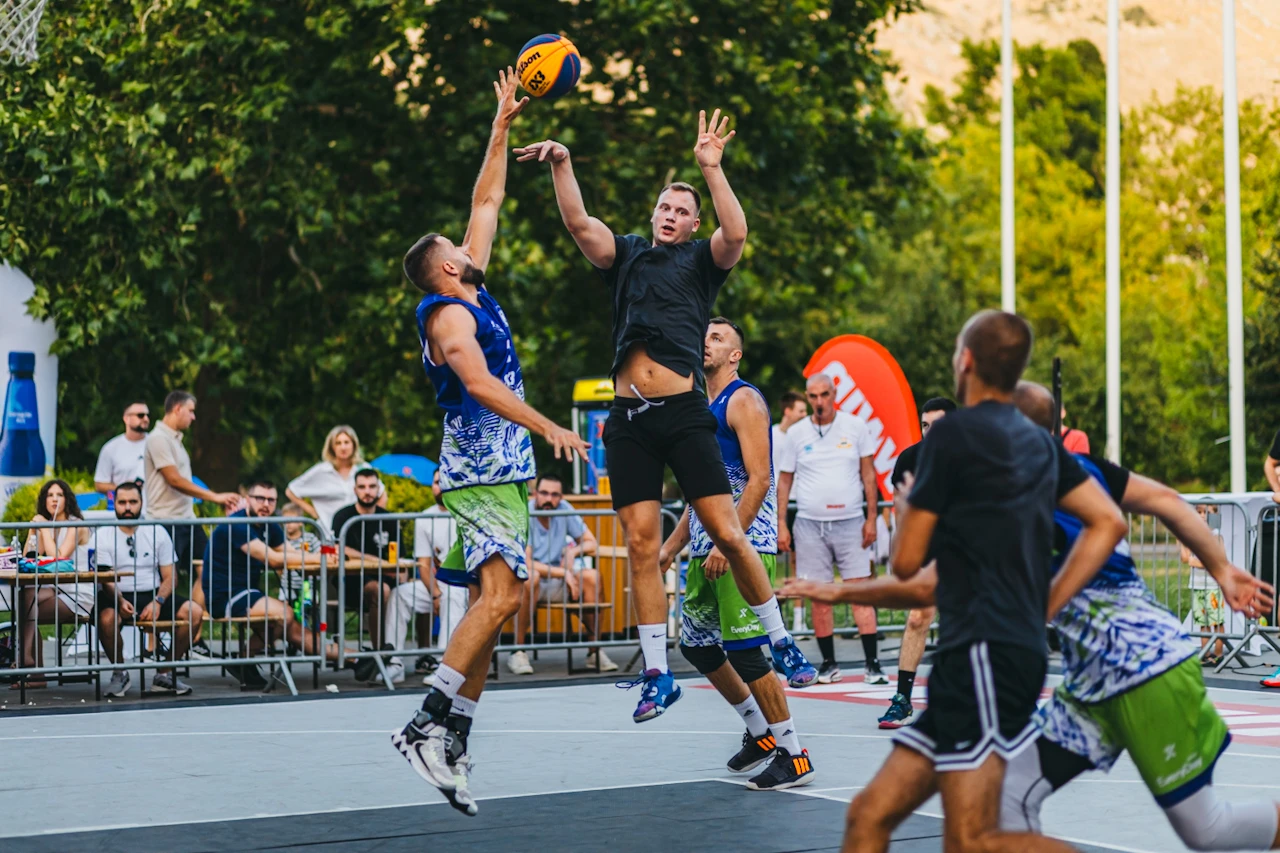 FOTO | Spektakl ispred Kosače: Počeo Wwin 3x3 turnir uz jake ekipe i velike nagrade
