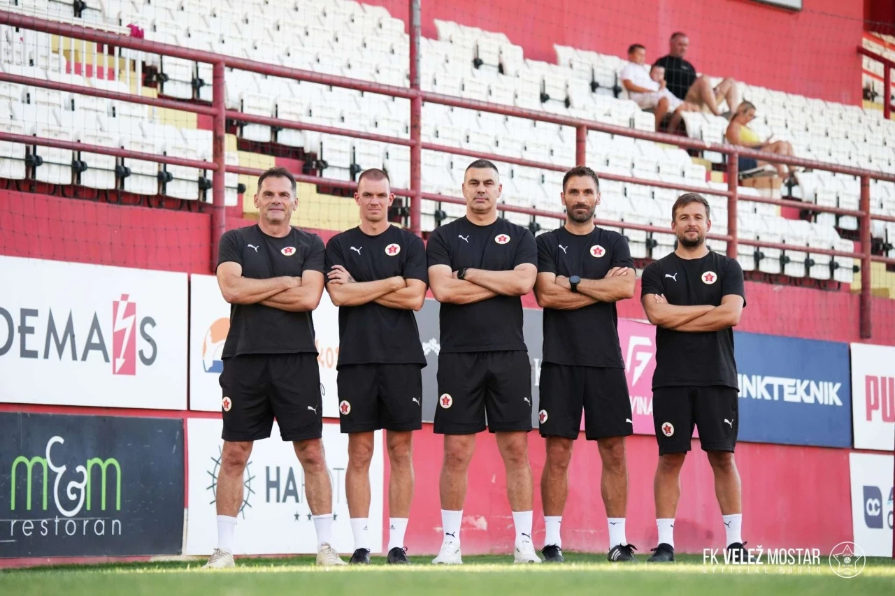 FK Velež predstavio novi stručni stožer Rođenih
