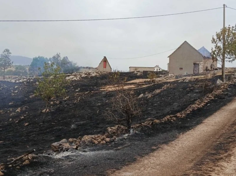 Kiša ugasila požare u Bileći, Gacku i Trebinju