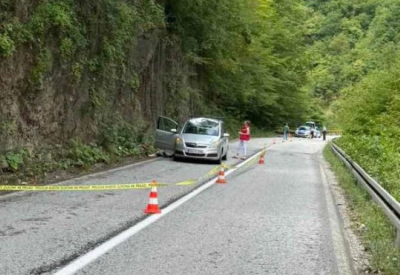 Odronila se stijena kod Foče i pogodila automobil, stradala jedna osoba
