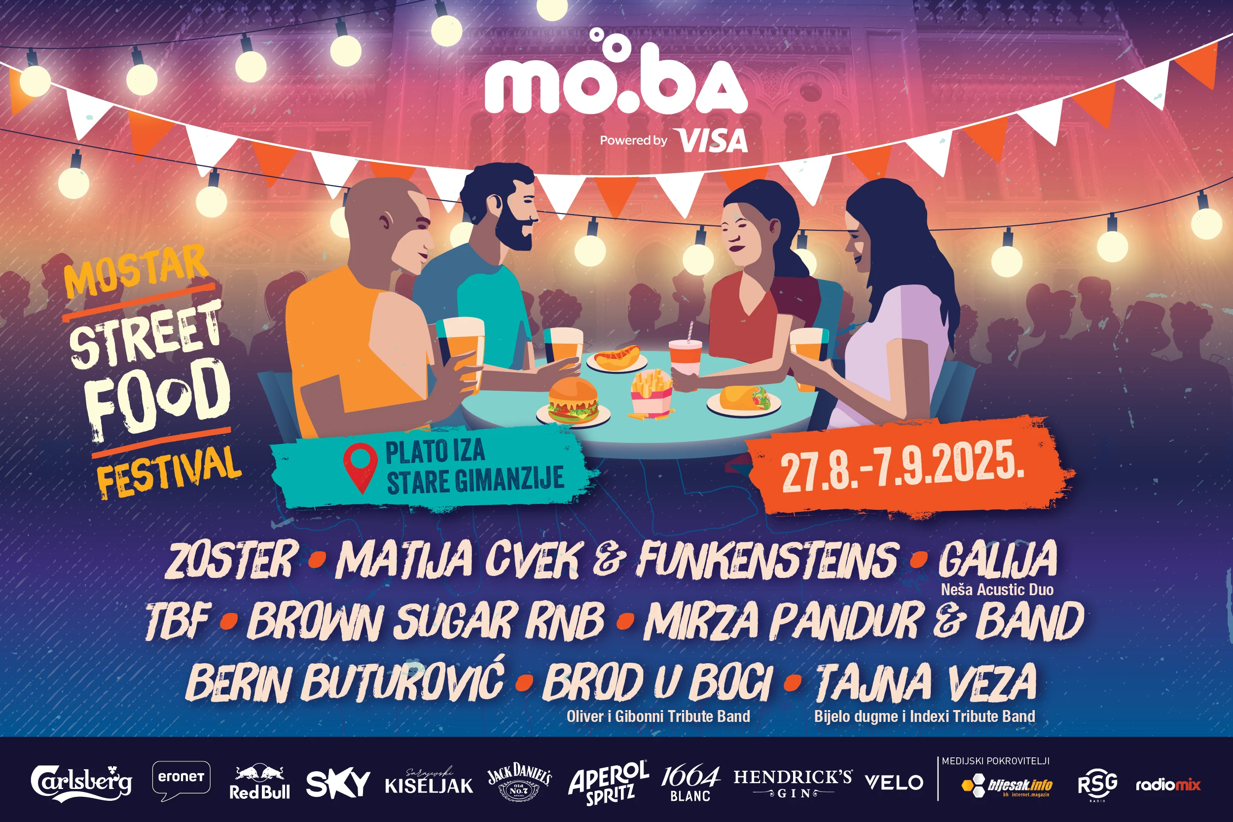 Donosimo program Moba street food festivala: Stiže Zoster