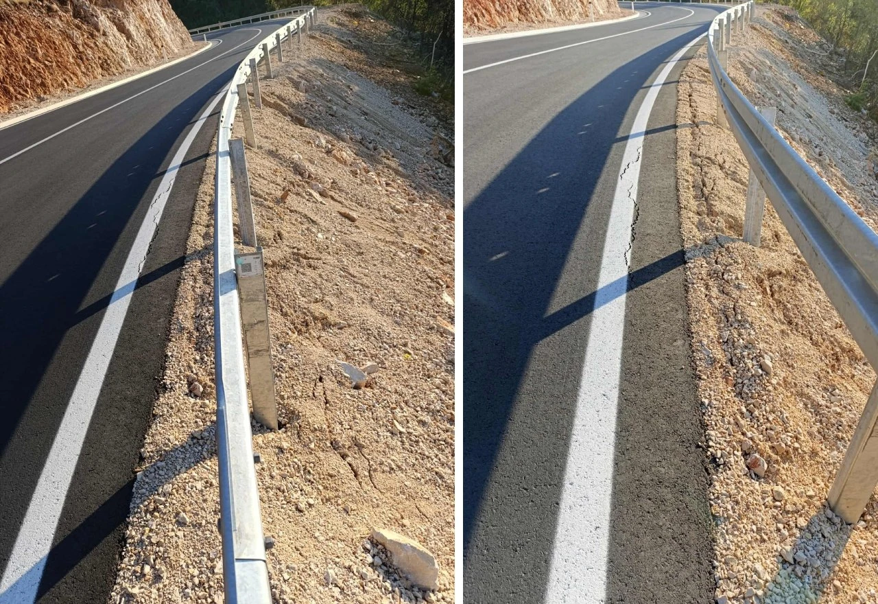 Mostar-Čitluk: Već propala obnovljena cesta!
