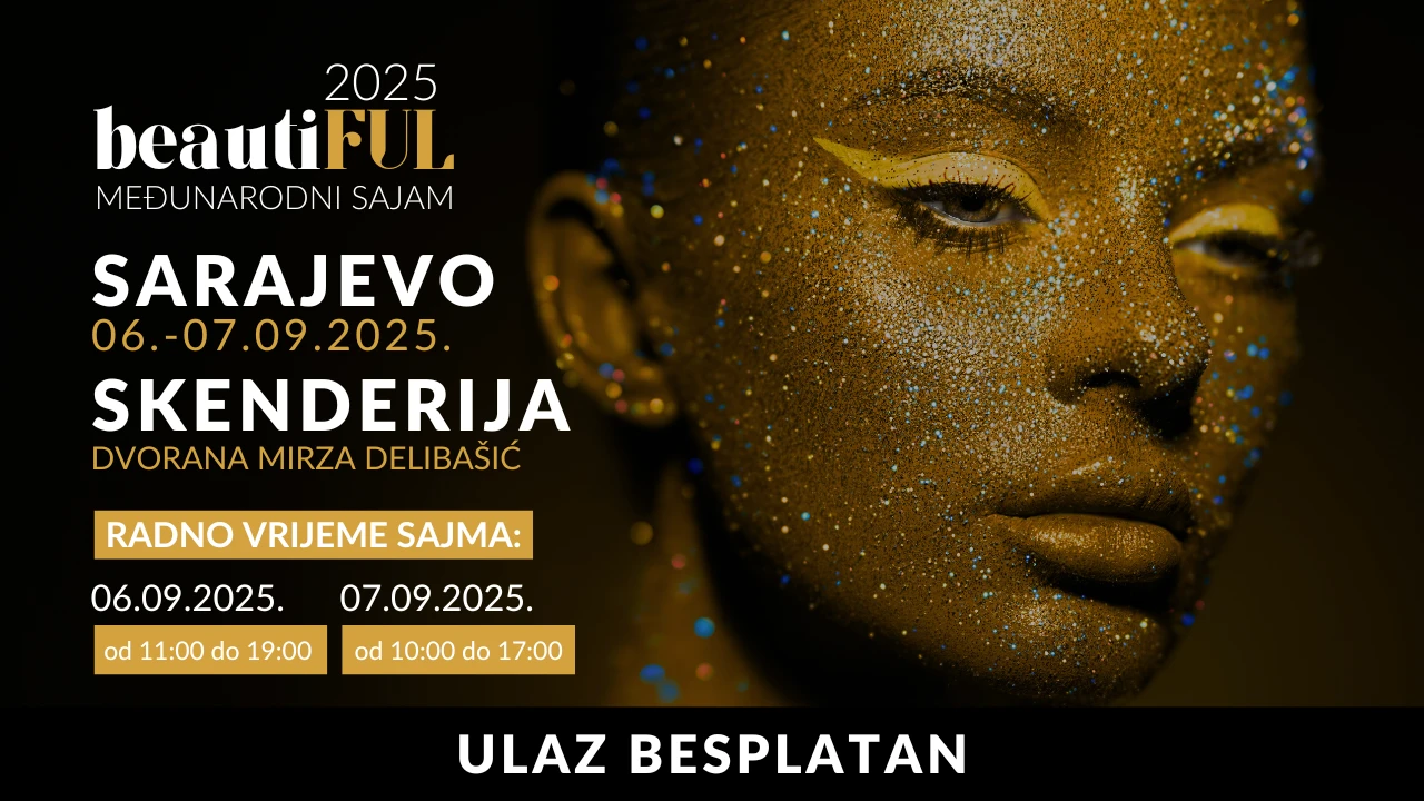 Sarajevo ponovno centar ljepote: Stiže BeautiFUL 2025 – najveći sajam kozmetike i zdravlja u BiH!