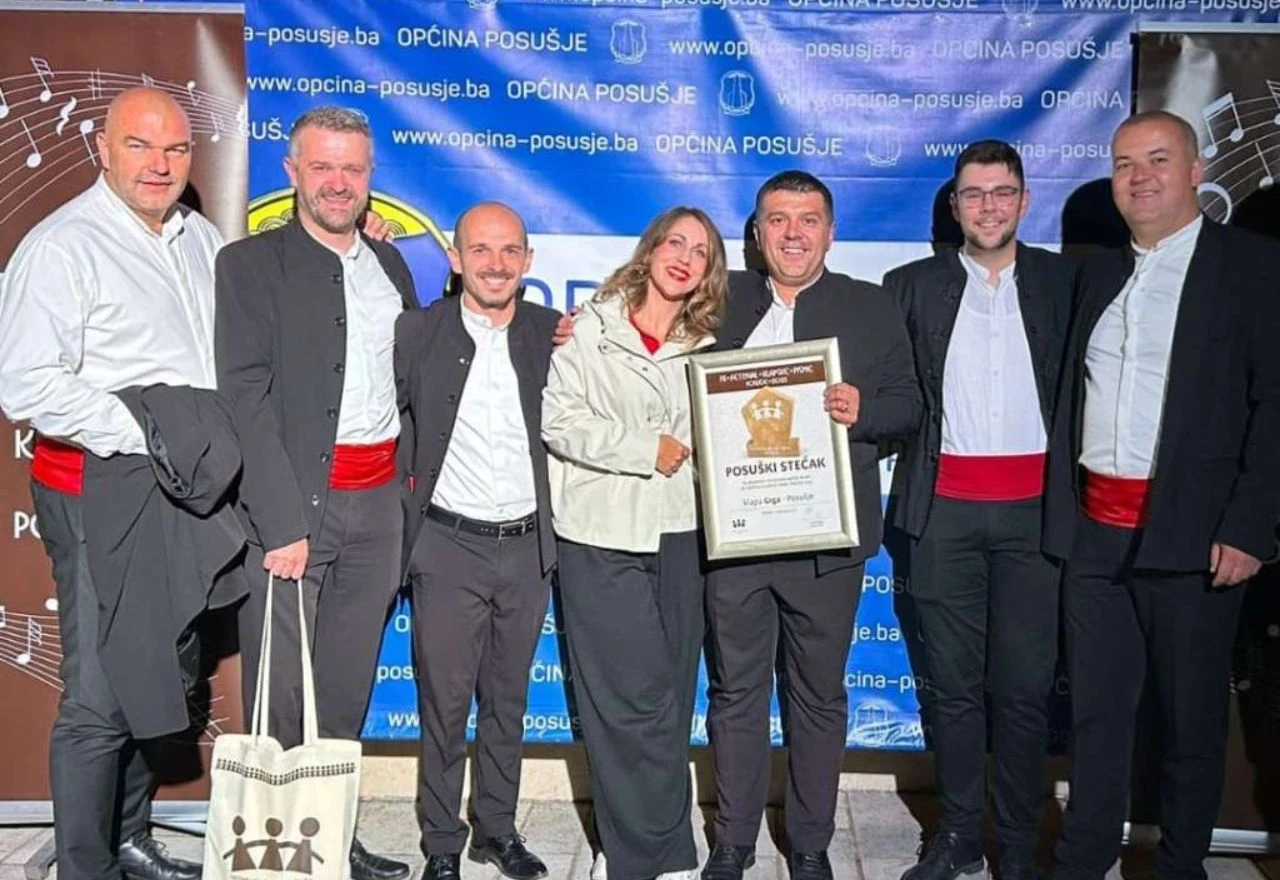 Klapa Krunik pobjednik Festivala klapske pisme u Posušju