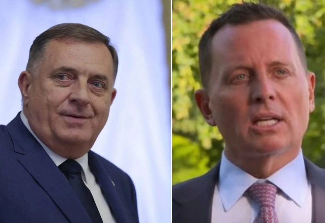Dodik se sastao s Grenellom u Crnoj Gori