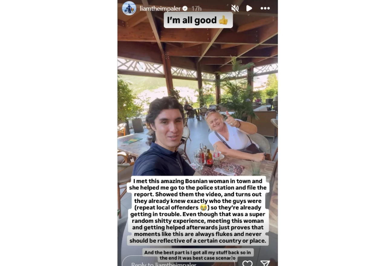 Liam Garner objavio snimku napada u BiH